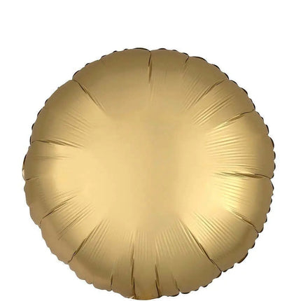 18" Gold Round Mylar Balloon #58 Party Expo