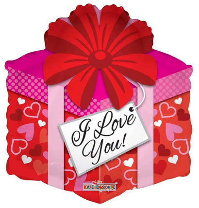18" Love Gift Mylar Balloon - V9 Party Expo
