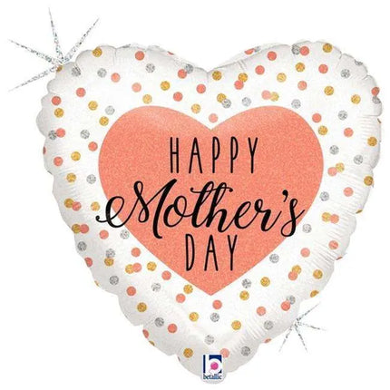 18" Rose Gold Happy Mother's Day Mylar Balloon Party Expo