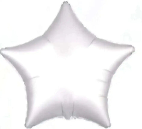 18" Star White Mylar Balloon #222 Party Expo