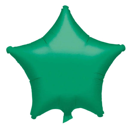 19" Green Star Mylar Balloon #228 Party Expo