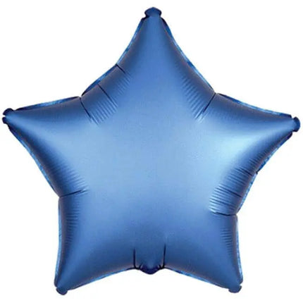 19" Luxe Azure Star Mylar Balloon #216 Party Expo
