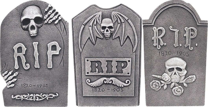 19" Tombstone RIP Assorted Party Expo