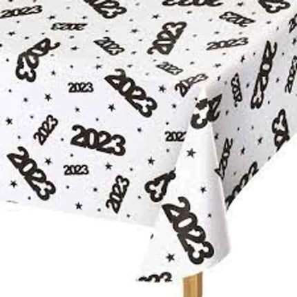 2023 All Over Print Plastic Tablecover (54x108) - Party Expo