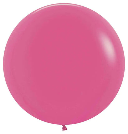 24" Fashion Fuchsia Latex Balloon (1ct) Party Expo