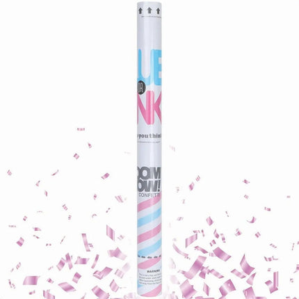 Gender Reveal - 24" Pink Confetti Cannon Party Expo