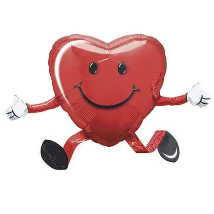 26" Happy Hugs Red Airwalker Balloon Party Expo