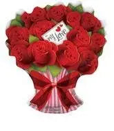 28" Rose Bouquet Mylar Balloon #274 Party Expo