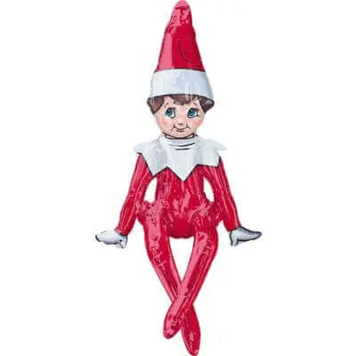 29" Sitting Elf On Shelf Mylar Balloon Party Expo