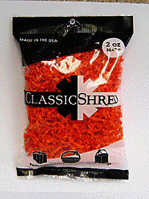 2oz Paper Shred - Orange Party Expo