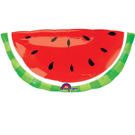 32" Watermelon Shaped Mylar Balloon Party Expo
