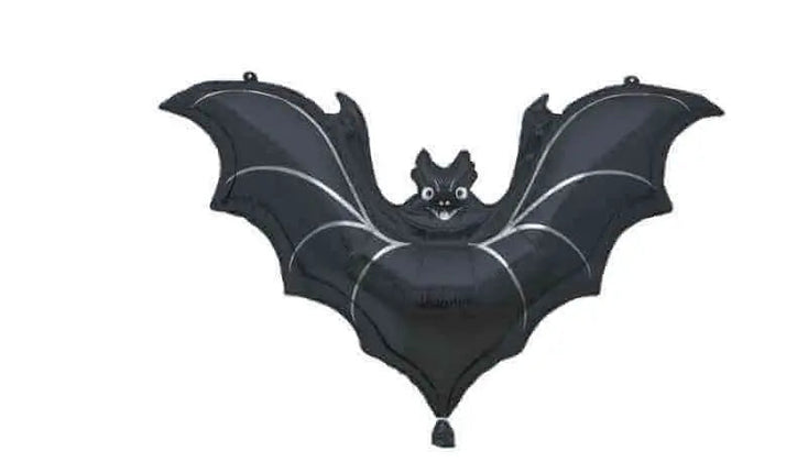 32" Black Bat Mylar Balloon Party Expo