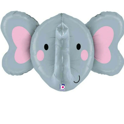 34" Dimensional Elephant Mylar Balloon Party Expo