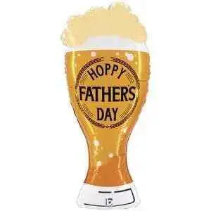 39" Hoppy Father's Day Beer Mylar Supershape - F8 Party Expo
