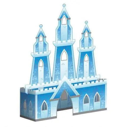 3D Snow Princess Castle Table Centerpiece - Party Expo