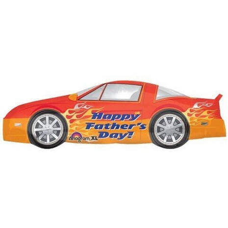 41" Happy Father's Day Car Mylar Balloon - F9 - SKU:54793 - UPC:026635238489 - Party Expo
