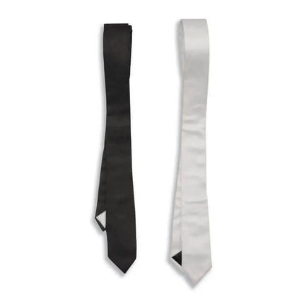50's Skinny Tie - Black - Party Expo