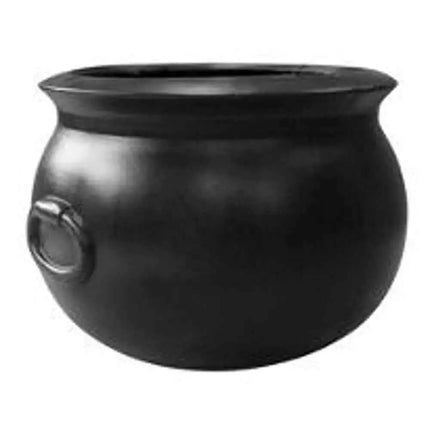6" Plastic Cauldron Container - Black (1ct) Party Expo