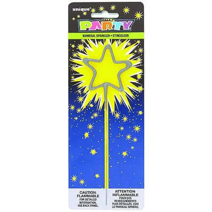 7" Star-Shaped Sparkler Party Expo