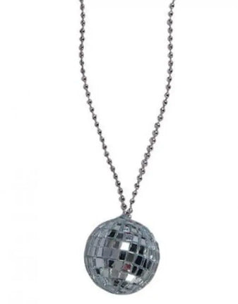 70's Disco Ball Chain Necklace - Party Expo