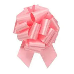 8" Pull Bow Ribbon - Pink Party Expo