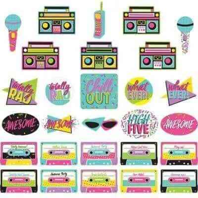 80's Party Cutouts Party Expo
