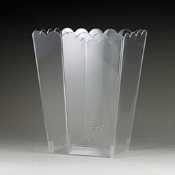 8" Scalloped Candy Container Party Expo