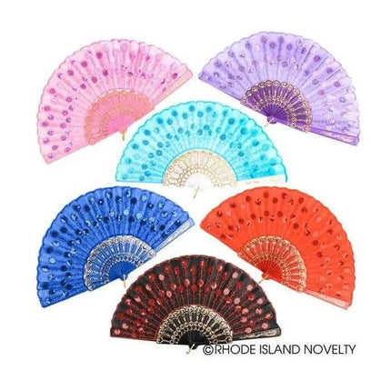 9" Sequin Fan Party Expo