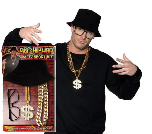 90's Hip Hop Accessory Kit - Party Expo