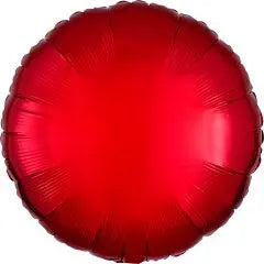 Anagram - 18" Metallic Red Round Mylar Balloon #231 Party Expo