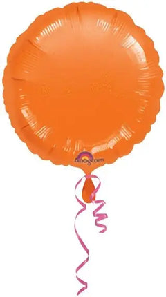 Anagram - 18" Orange Round Mylar Balloon #204 Party Expo