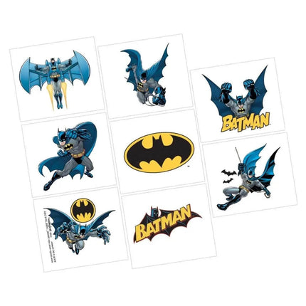 Batman Tattoos (8ct) - Party Expo