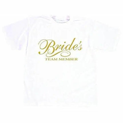 Bride's Team Member T-Shirt - Party Expo