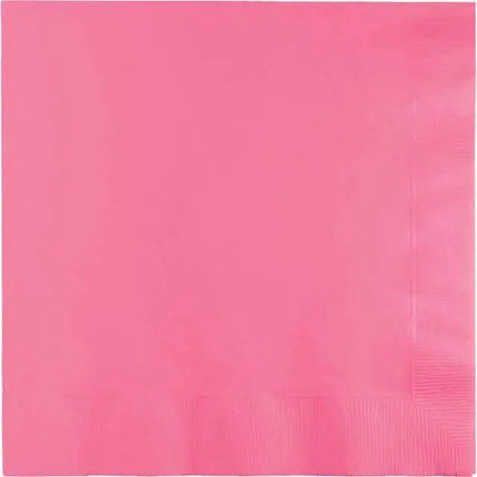 Candy Pink Lunch Napkins (16ct) - Party Expo