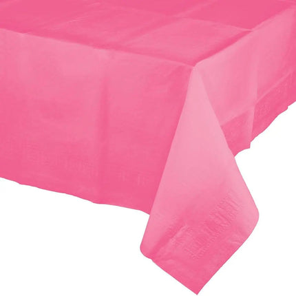 Candy Pink Tis-Ply Tablecover 54*108 - Party Expo