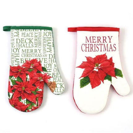 Christmas Oven Mitt - 10.5"x7" (1ct) Party Expo