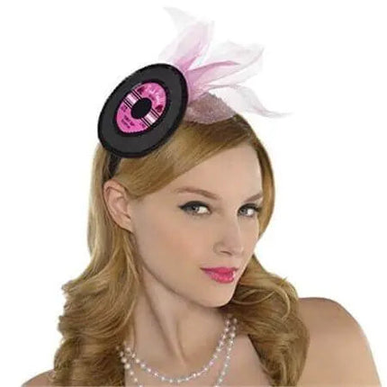 Classic 50's Record Headband - Party Expo