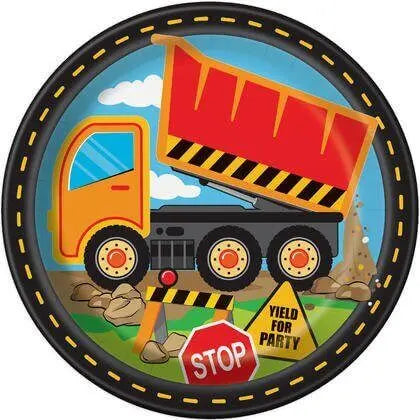 Construction Party 9" Plate Party Expo