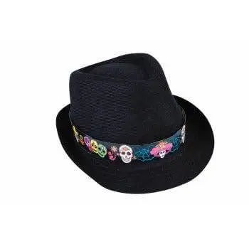 Day Of The Dead - Fedora Hat - Party Expo
