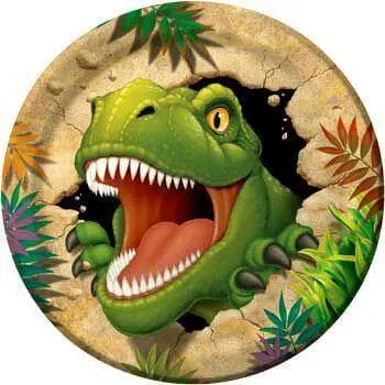 Dino Blast - 9" Dinner Plates (8ct) Party Expo
