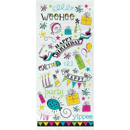 Doodle Birthday - Cello Bag - Party Expo