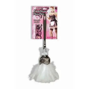 French Maid Deluxe Feather Duster - Party Expo