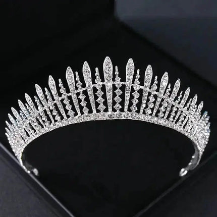 Gleaming Crystal Tiara - Party Expo
