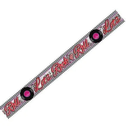 I Love Rock and Roll Classic 50's Metallic Banner (1ct) - Party Expo