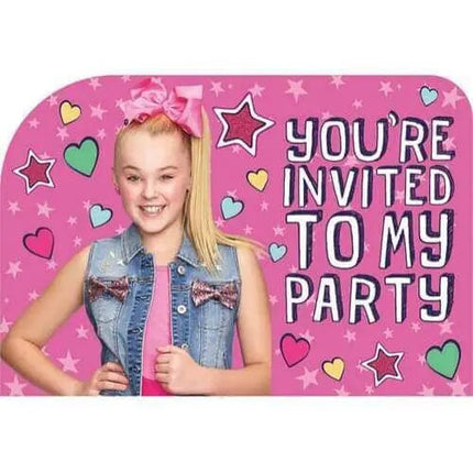 JoJo Siwa - Invitation Postcards - Party Expo