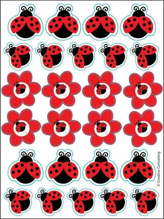 Ladybug Fancy Value Stickers - Party Expo