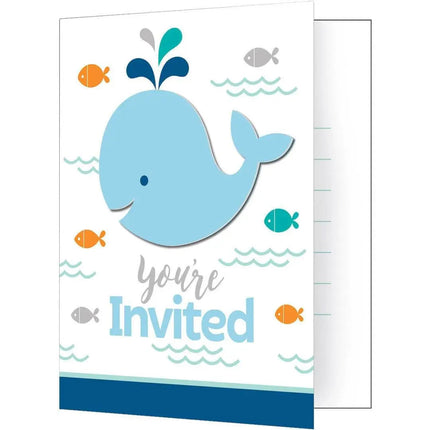 Lil' Spout Blue Invitations - Party Expo