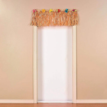 Luau - Grass Doorway Banner - Party Expo