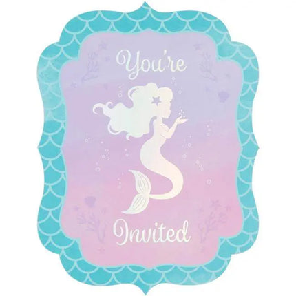 Mermaid Shine Invite - Party Expo
