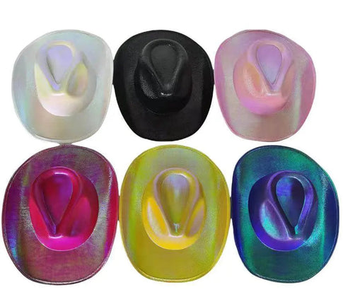 Metallic Opal Cowboy Hat (1ct) - Party Expo